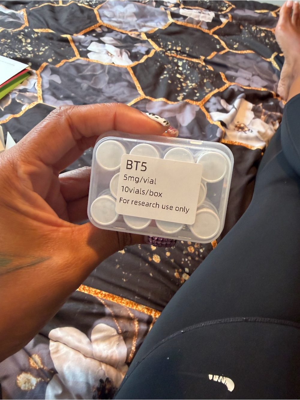 Research only- 10 5mg viles TB 500